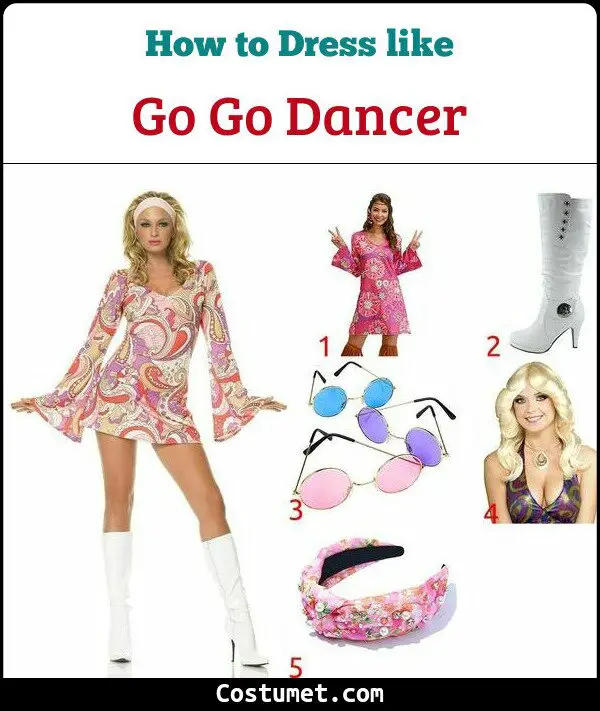 Go Go Dancer Costume for Cosplay & Halloween