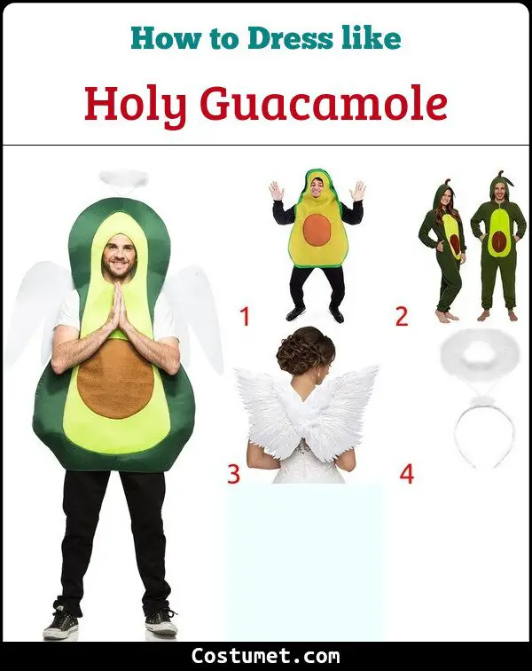 Holy Guacamole Costume for Cosplay & Halloween