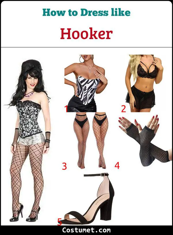 Hooker Costume for Cosplay & Halloween