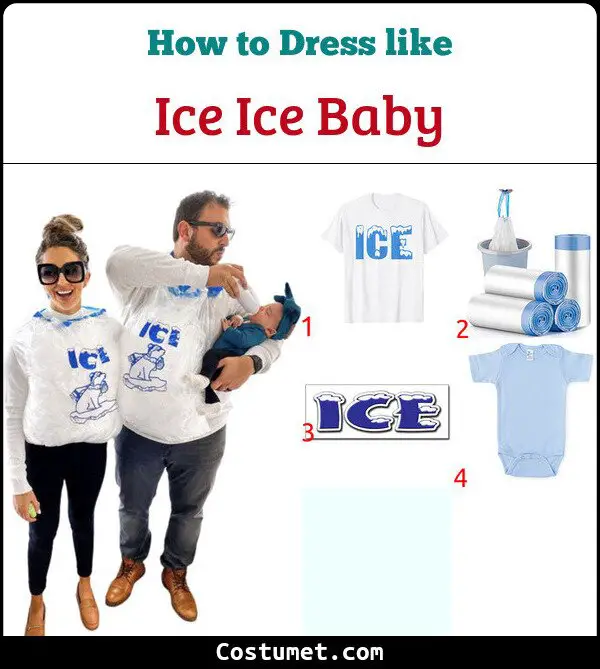 Ice Ice Baby Costume for Cosplay & Halloween