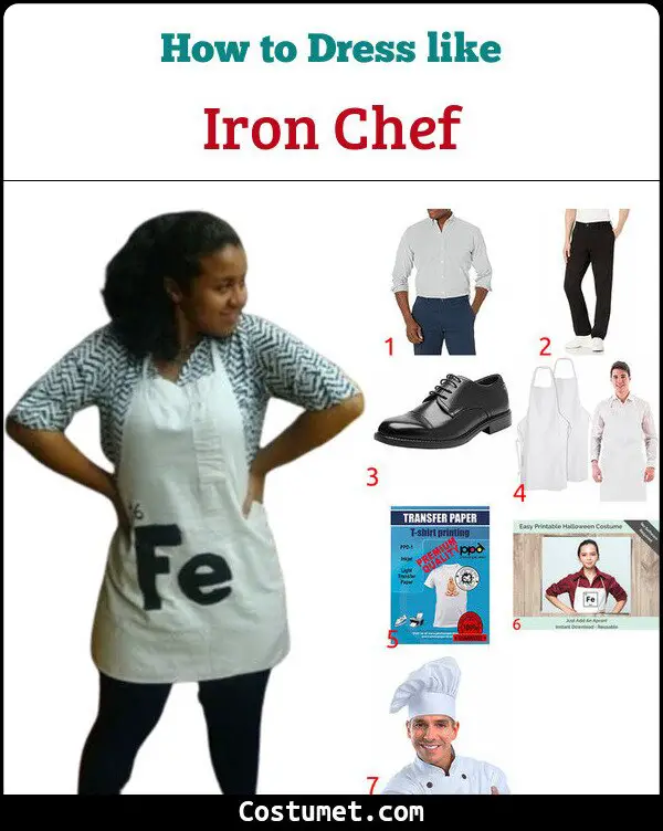 Iron Chef Costume for Cosplay & Halloween