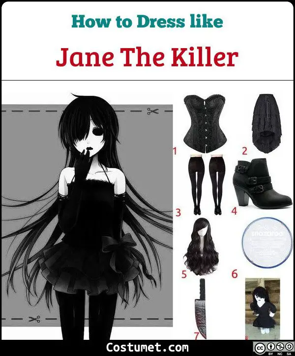 Jane The Killer Costume for Cosplay & Halloween