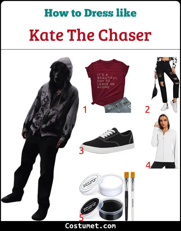 Kate The Chaser Costume for Cosplay & Halloween