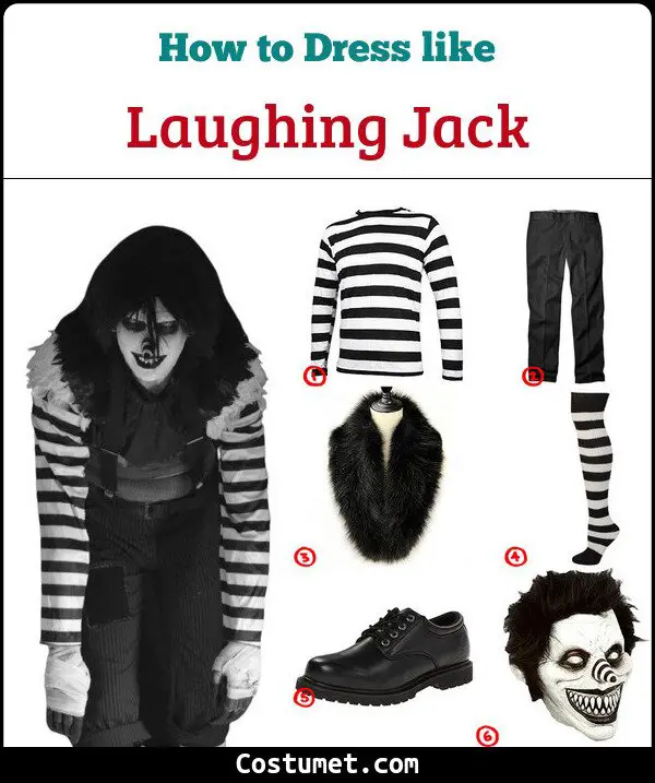 Laughing Jack Costume for Cosplay & Halloween