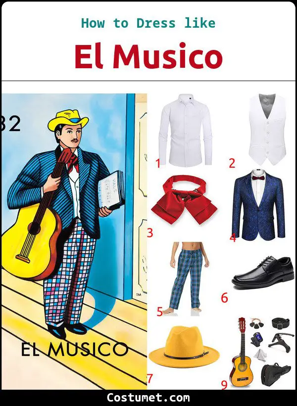 El Musico Costume for Cosplay & Halloween