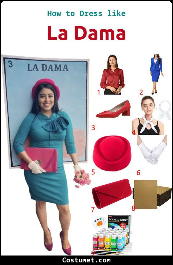 La Dama Costume for Cosplay & Halloween