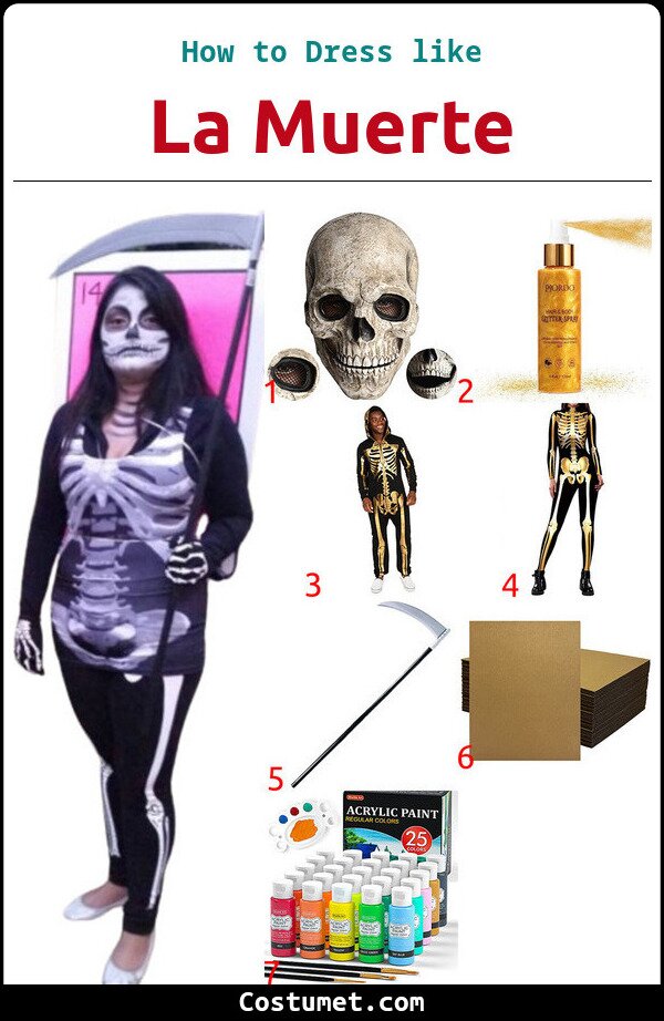La Muerte Costume for Cosplay & Halloween