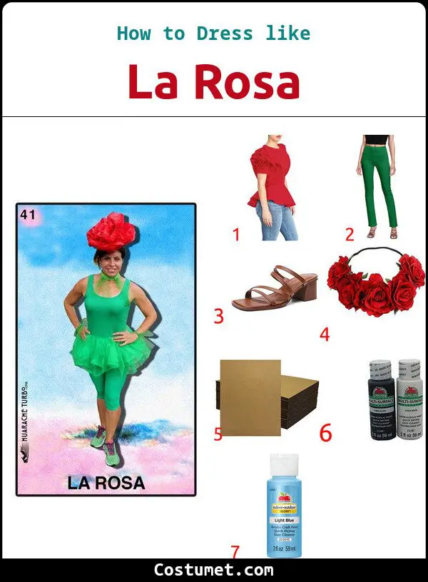 La Rosa Costume for Cosplay & Halloween