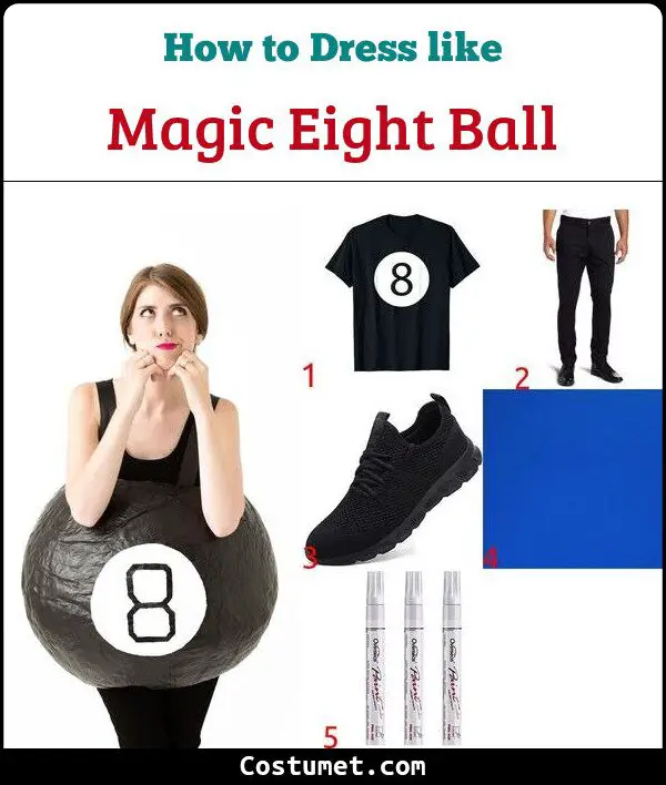 Magic Eight Ball Costume for Cosplay & Halloween