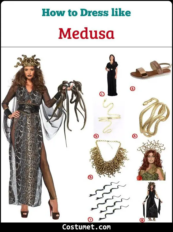 Medusa Costume for Cosplay & Halloween