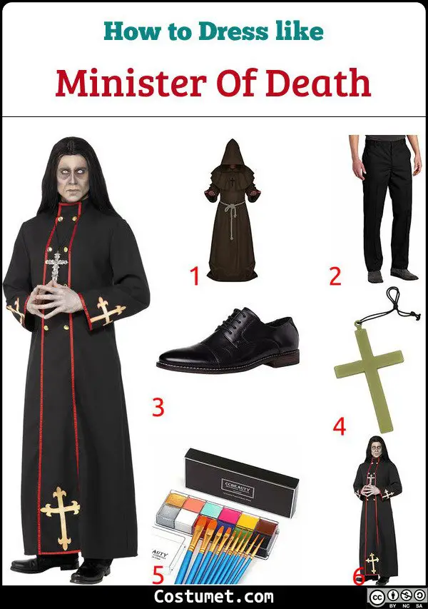 Minister Of Death Costume for Cosplay & Halloween