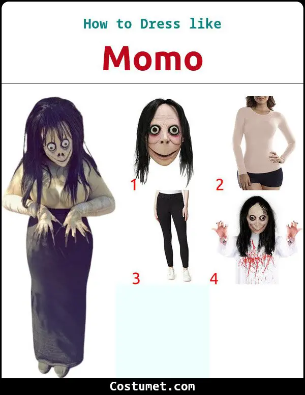 Momo Costume for Cosplay & Halloween