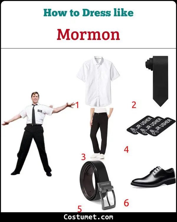 Mormon Costume for Cosplay & Halloween