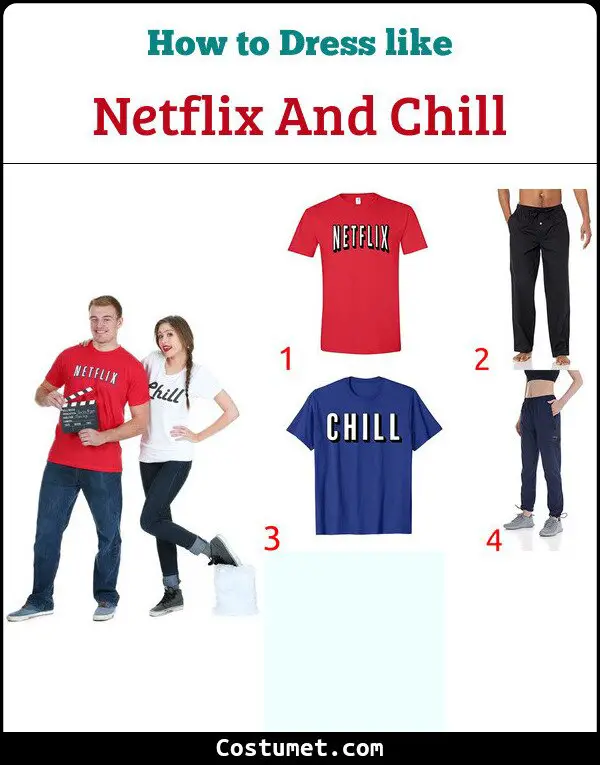 Netflix And Chill Costume for Cosplay & Halloween