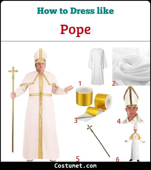 Pope Costume for Cosplay & Halloween