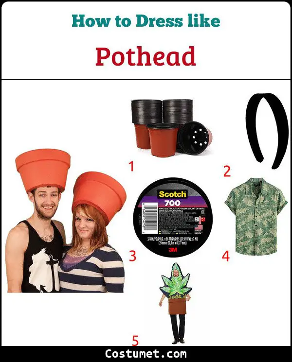 Pothead Costume for Cosplay & Halloween