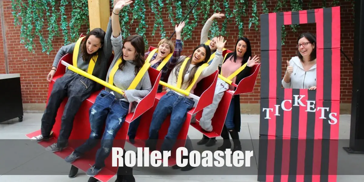Roller Coaster Costume.Won Over $55,000.00 in Prizes