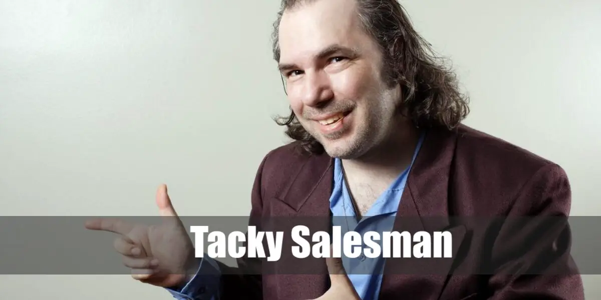 Tacky Salesman Costume for Cosplay & Halloween