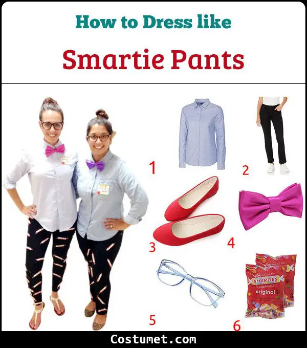 Smartie Pants Costume for Cosplay & Halloween