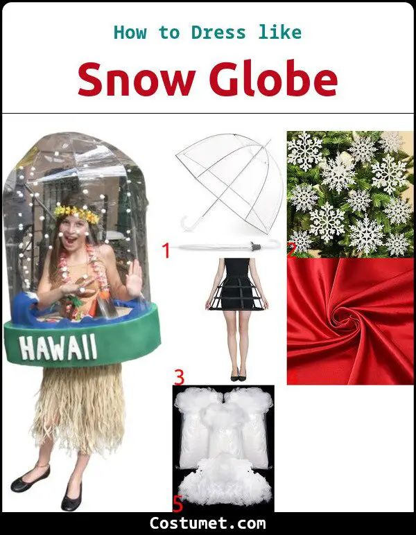 Snow Globe Costume for Cosplay & Halloween