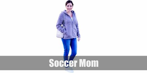 Soccer mom costume your choice hoodie and skinny jeans, Then wear sneakers and cop a pair of sunglasses, too!