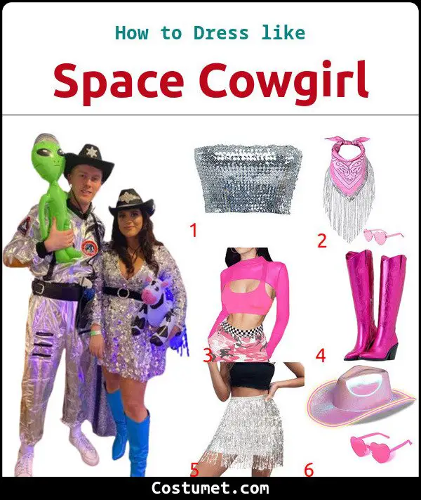 Space Cowgirl Costume for Cosplay & Halloween