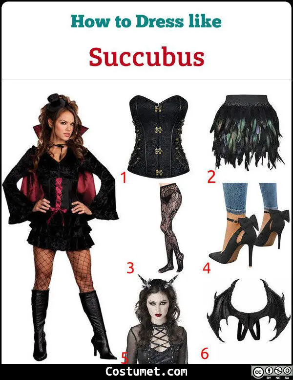 Succubus Costume for Cosplay & Halloween