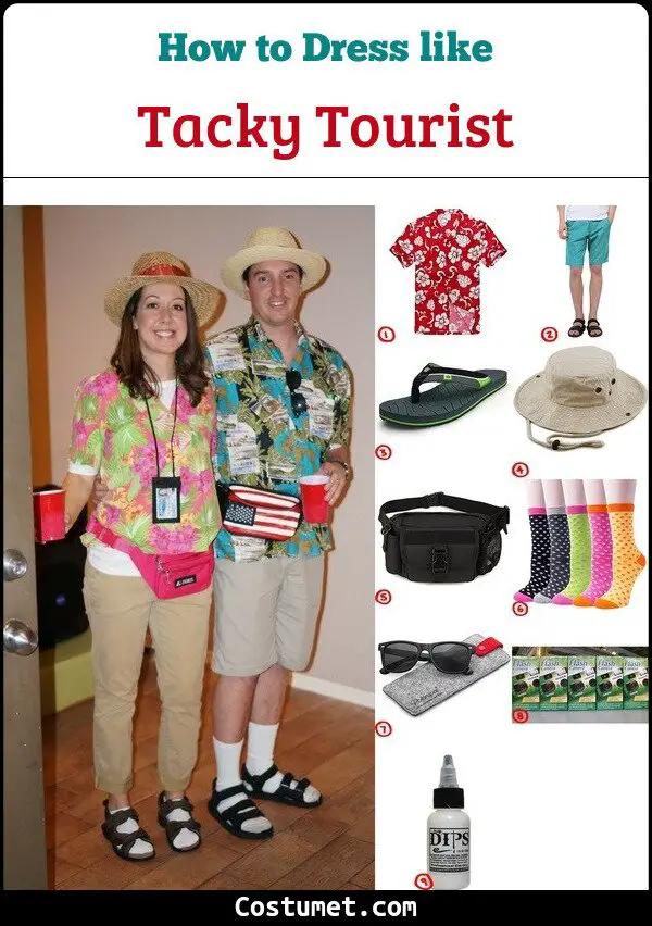 tacky tourist outfit