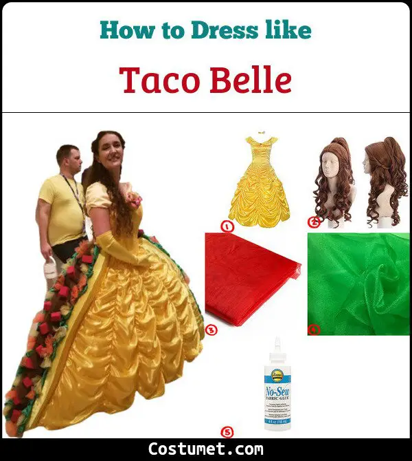 Taco Belle Costume for Cosplay & Halloween