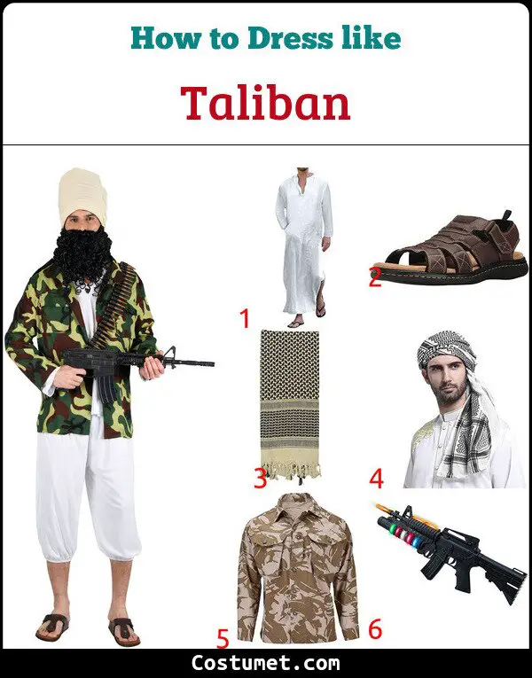 Taliban Costume for Cosplay & Halloween