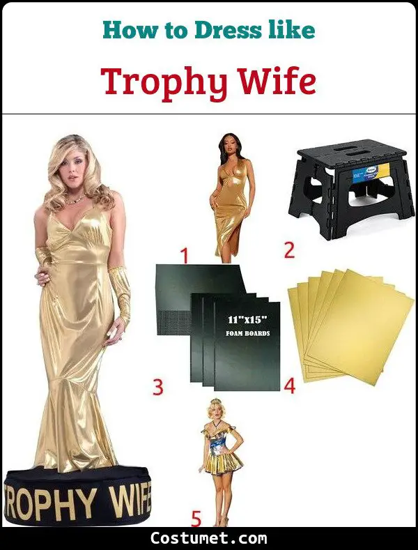 Trophy Wife Costume for Cosplay & Halloween