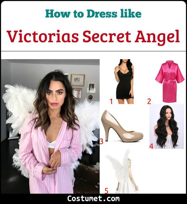 Victorias Secret Angel Costume for Cosplay & Halloween