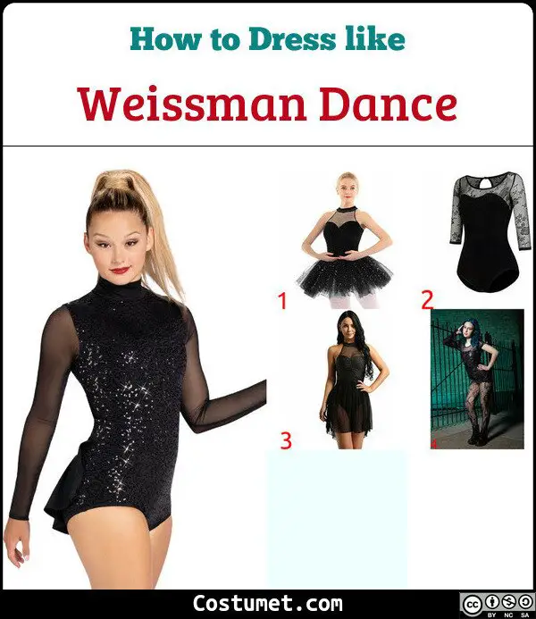 Weissman Dance Costume for Cosplay & Halloween