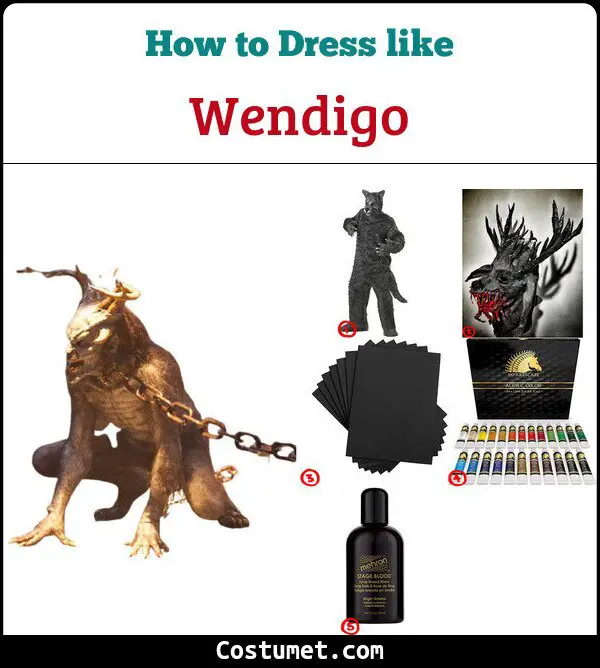 Wendigo Costume for Cosplay & Halloween