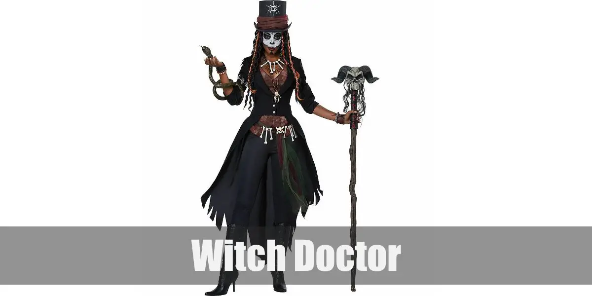 Witch Doctor Costume for Cosplay & Halloween