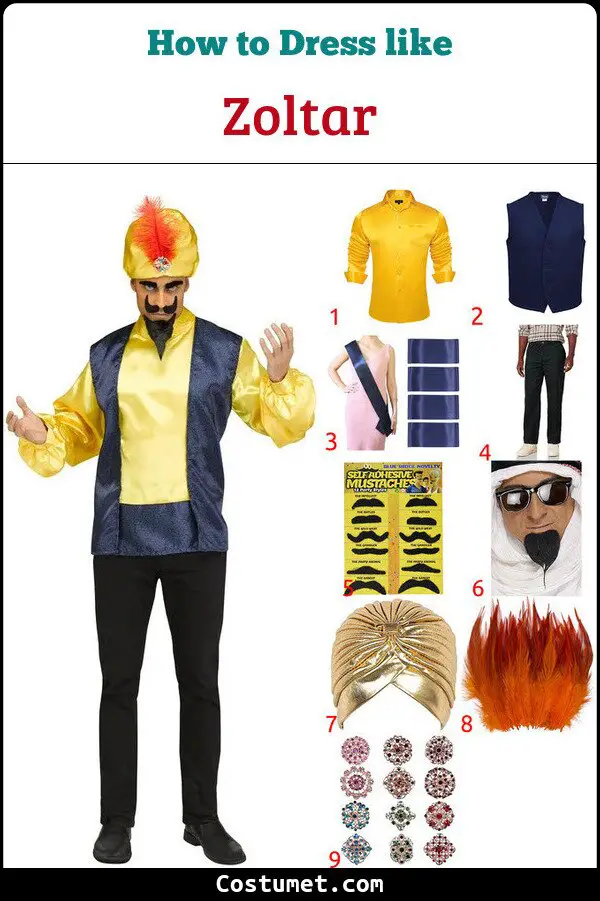Zoltar Costume for Cosplay & Halloween