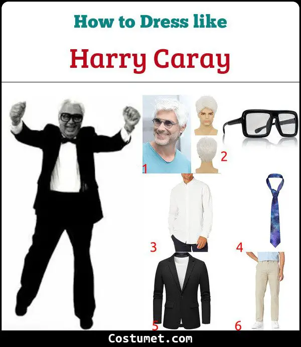 Harry Caray Costume for Cosplay & Halloween