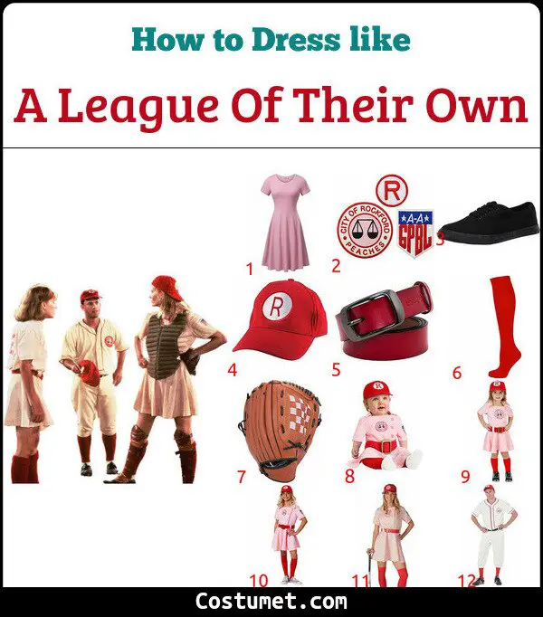 A League Of Their Own Costume for Cosplay & Halloween