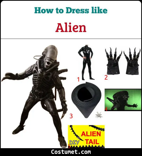 Alien Costume for Cosplay & Halloween