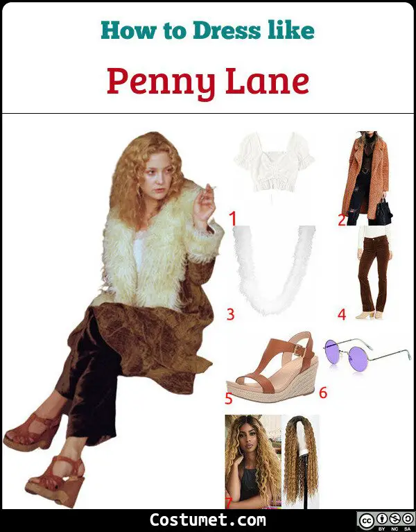 Penny Lane Costume for Cosplay & Halloween