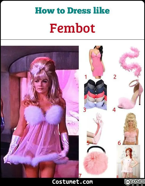 Fembot Costume for Cosplay & Halloween