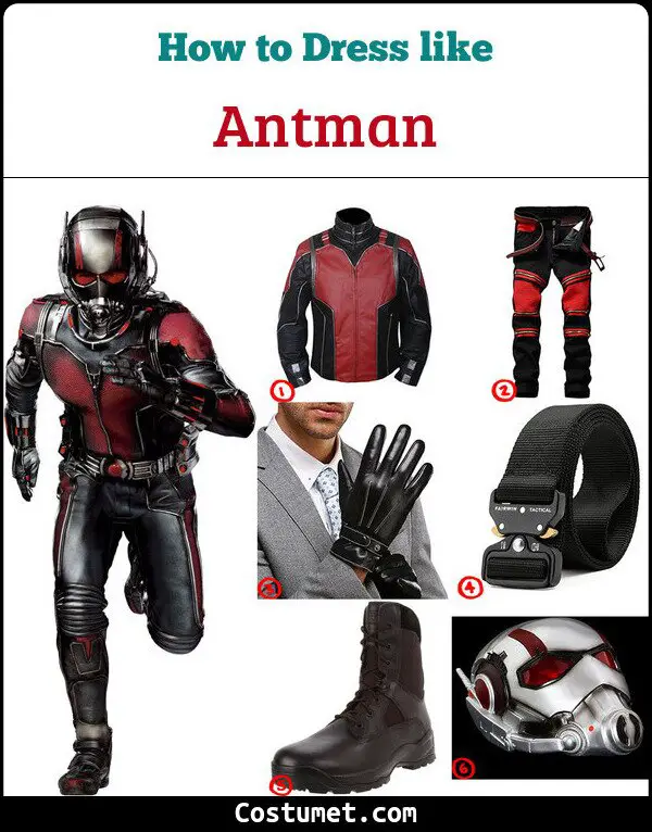 Antman Costume for Cosplay & Halloween