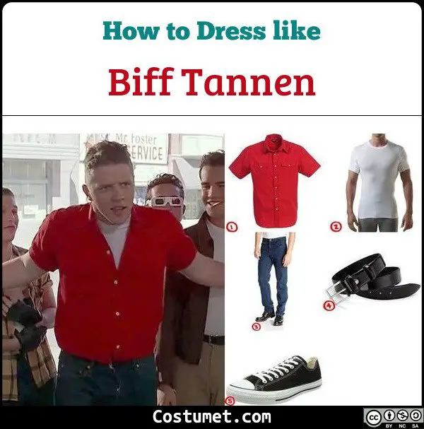 Biff Tannen Costume for Cosplay & Halloween