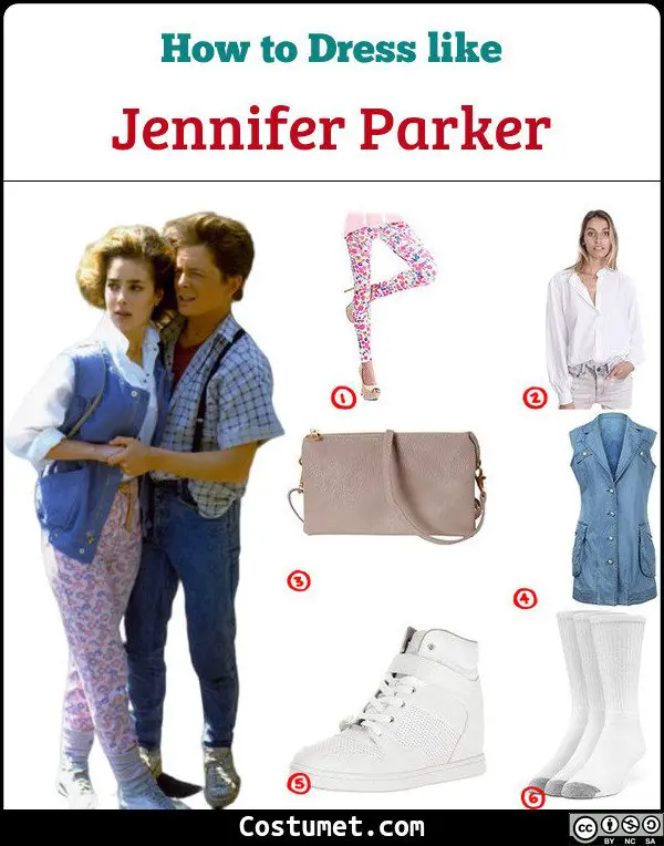 Jennifer Parker Costume for Cosplay & Halloween