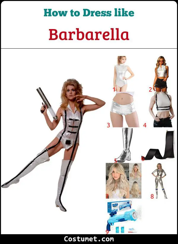 Barbarella Costume for Cosplay & Halloween