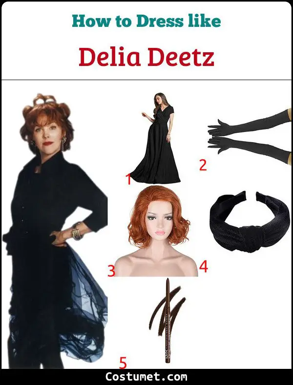 Delia Deetz Costume for Cosplay & Halloween