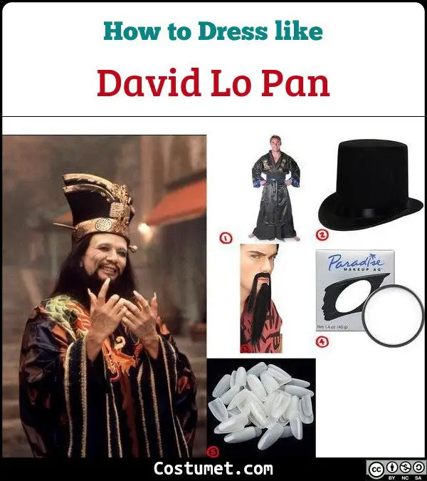 David Lo Pan Costume for Cosplay & Halloween