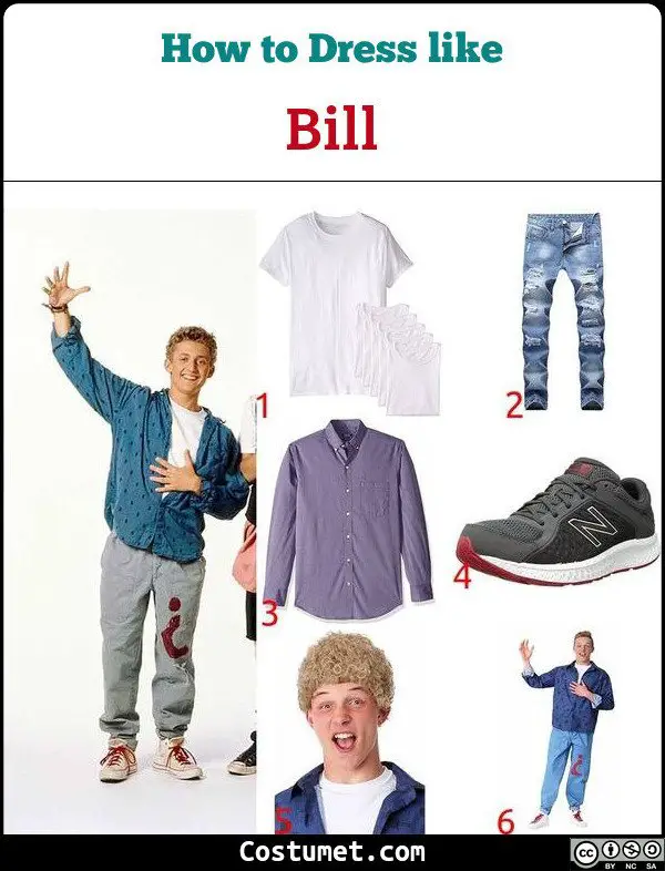 Bill And Ted Costume for Cosplay & Halloween