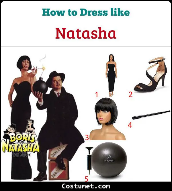 Natasha Costume for Cosplay & Halloween