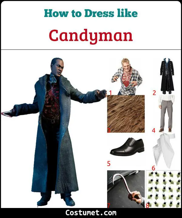 Candyman Costume for Cosplay & Halloween